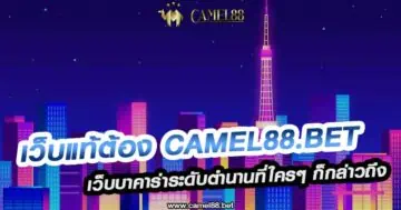 เว็บแท้ต้อง Camel88.bet